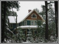 The Hale Eddy Bed & Breakfast Suites, Salt Spring Island  - Snow in January