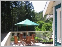 The Hale Eddy Bed & Breakfast Suites, Salt Spring Island  - Mountain Suite Deck